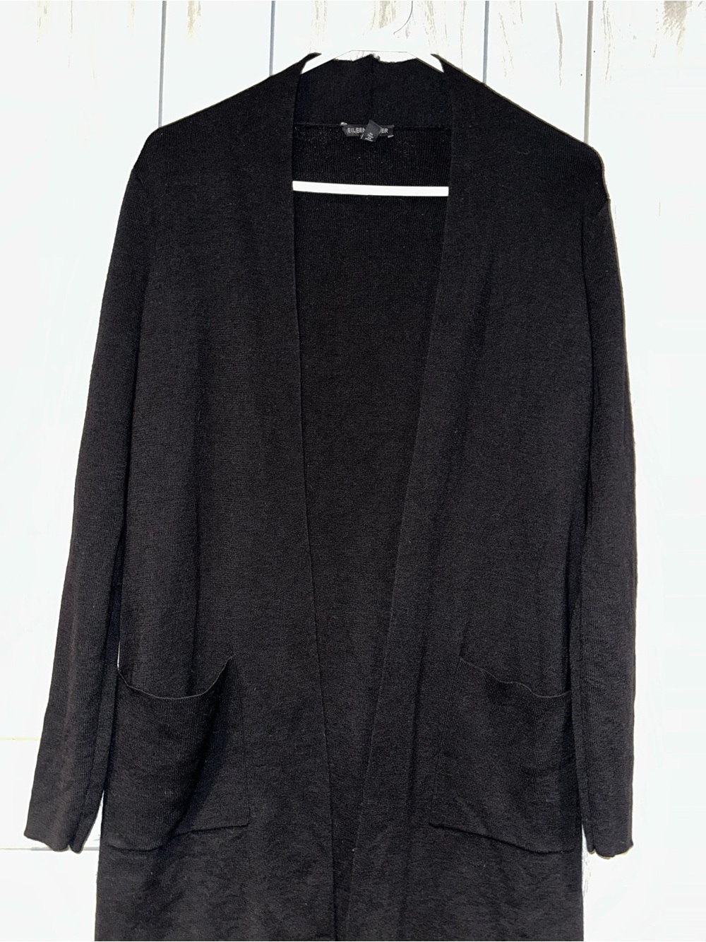 Eileen Fisher 100% Wool Cardigan
